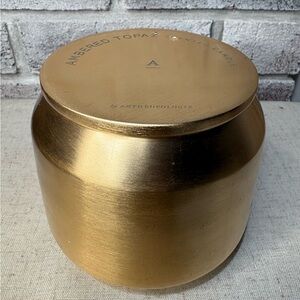 NEW! Kitschy Anthropologie Ambered Topaz Scented Candle  SOLD OUT ONLINE Copper